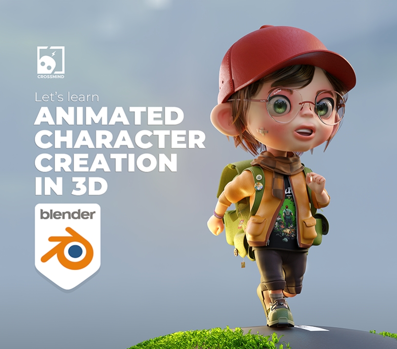 中文字幕丨使用 Blender 创建 3D 动画角色-CGart