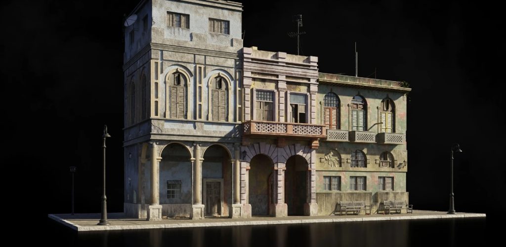 图片[4]-(Kitbash3d模型) 哈瓦那之夜(C4D/Blender/3Dmax/FBX/UE/OBJ)-CGart