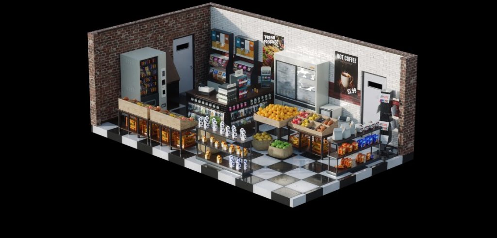 图片[7]-(Kitbash3d模型) 五种社区商店(Blender/材质贴图)-CGart