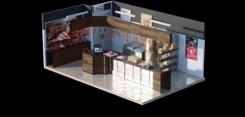 图片[8]-(Kitbash3d模型) 五种社区商店(Blender/材质贴图)-CGart