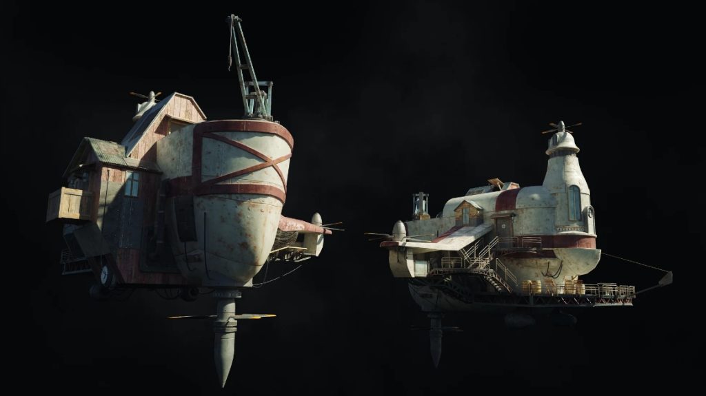 图片[12]-(Kitbash3d模型) 科幻天空之城(Blender/ 材质贴图）-CGart