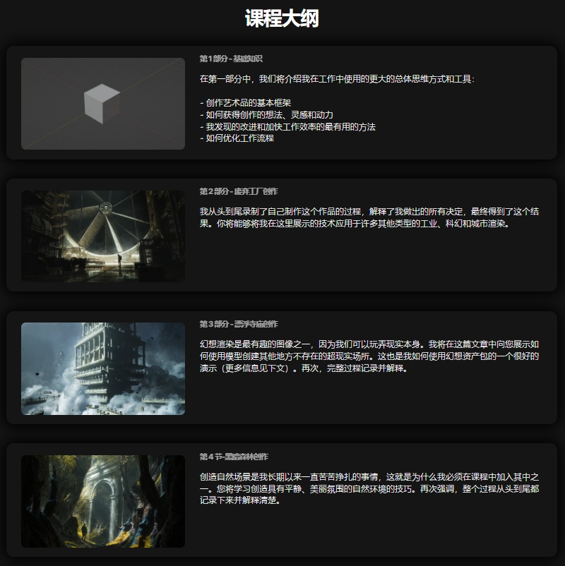 图片[5]-(AI中英文翻译) Blender 中创建5个美丽的环境完整流程-CGart