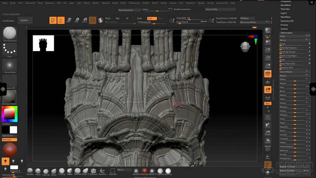 图片[6]-（AI中英文翻译) 创建具有情绪和故事的 3D 环境概念_BLENDER、MEDIUM 和 3D-COAT 工作流程-CGart