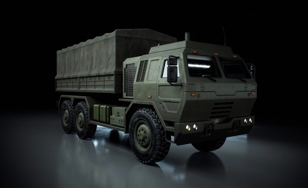 图片[3]-(Kitbash3d模型) 战区运输车辆(Blender/ 材质贴图）-CGart