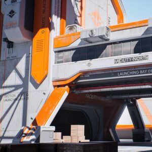 【GPT4 翻译】为游戏创建科幻环境–深度教程课程(3dmax+Substance+Unreal Engine 5)-CGart