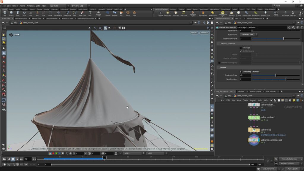 图片[2]-(GPT4 翻译) FXPHD – Houdini Vellum 的《Battle for Bazoches》工作流程-CGart