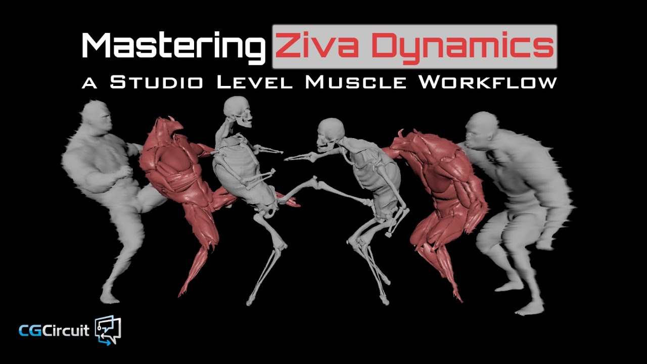 图片[1]-(GPT4 翻译) Ziva Dynamics角色肌肉模拟核心技术-CGart