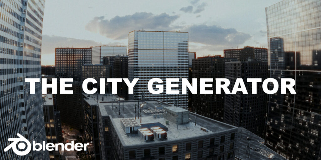 图片[2]-【GPT4 翻译】Blender城市楼房建筑街道场景生成器 (插件+教程)-CGart