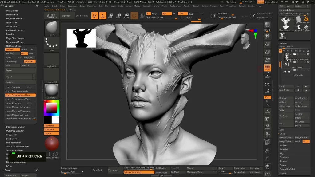 图片[3]-【GPT4 翻译】用 Substance Painter 制作角色面部纹理全流程-CGart