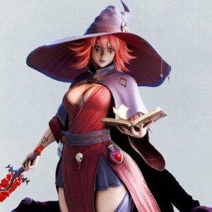 Blender – 巫师角色雕刻全流程-CGart