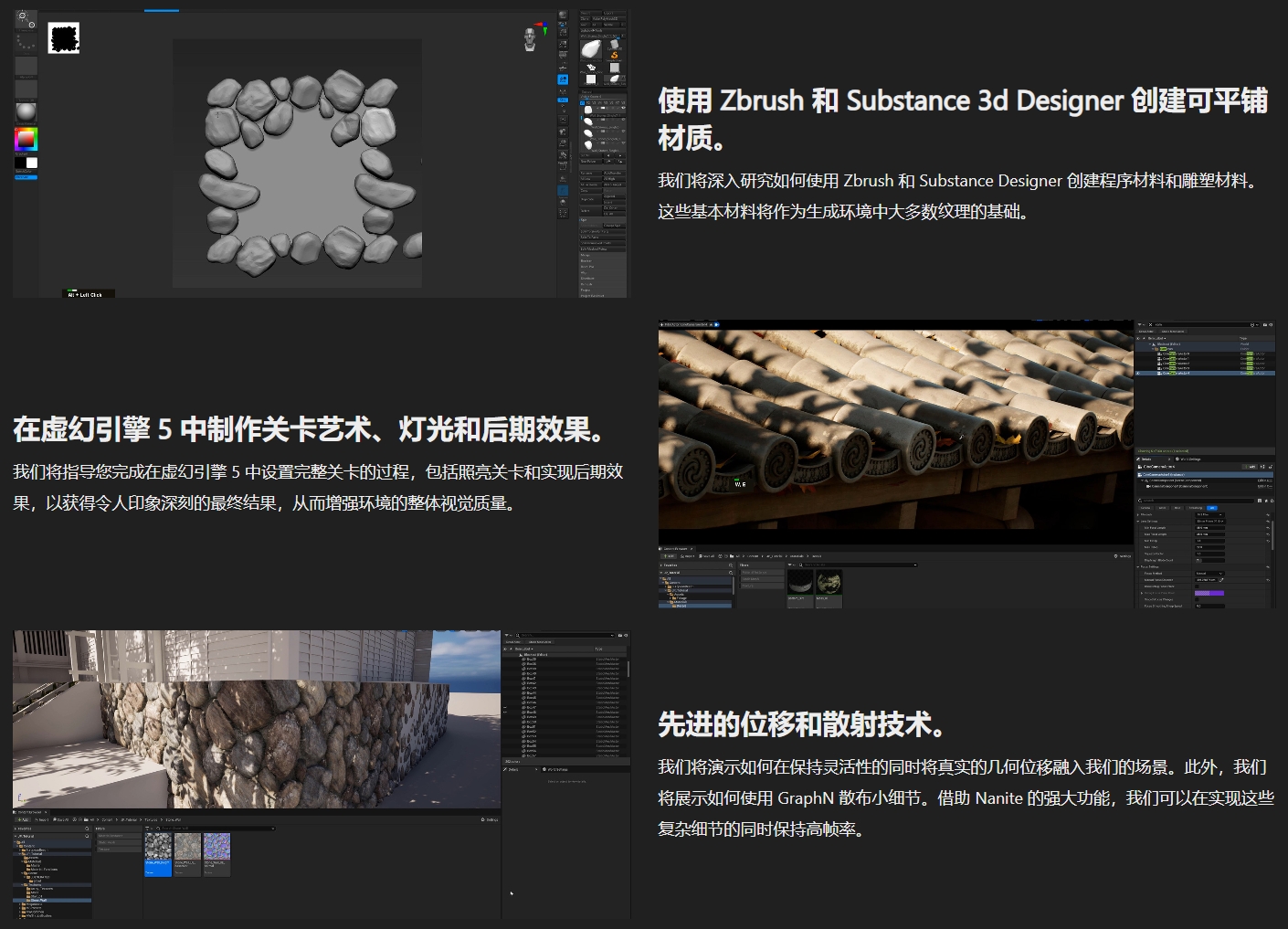 图片[7]-【GPT4 翻译】UE5+MAX+SP+ZBrush 日式建筑场景全流程(带工程文件)-CGart