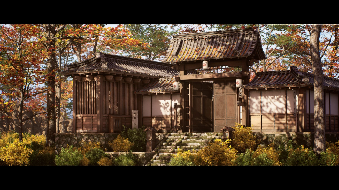 图片[1]-【GPT4 翻译】UE5+MAX+SP+ZBrush 日式建筑场景全流程(带工程文件)-CGart