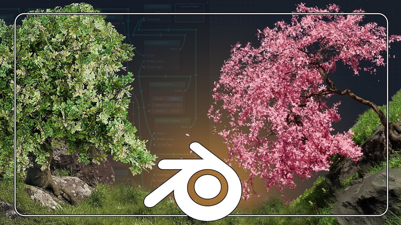 图片[1]-(GPT4 翻译) Udemy – 使用Blender几何节点制作3D树木-CGart