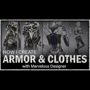 (GPT4 翻译) 如何使用 Marvelous Designer 制作盔甲和衣服 -CGart