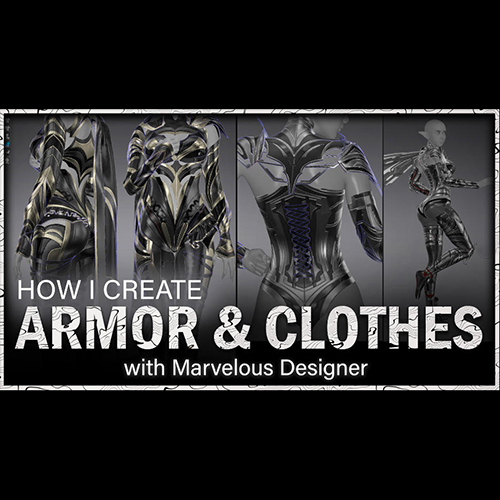 (GPT4 翻译) 如何使用 Marvelous Designer 制作盔甲和衣服 -CGart