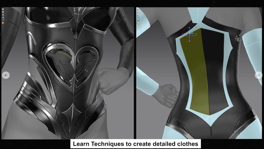 图片[5]-(GPT4 翻译) 如何使用 Marvelous Designer 制作盔甲和衣服 -CGart