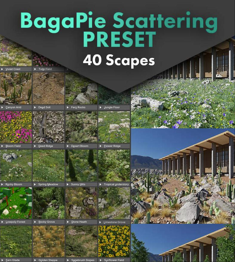 图片[8]-(11G)BagaPie v11.0.1 + Assets Full_建筑与植被、岩石、树木-CGart
