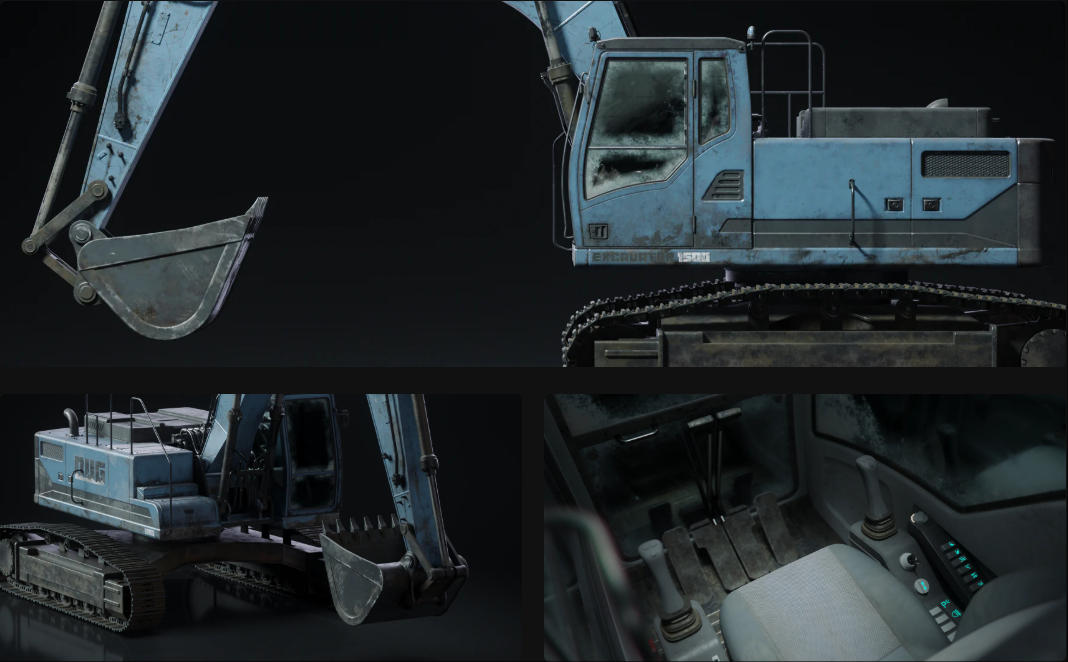 图片[11]-5款_KitBash3d工程车辆_Blender+贴图-CGart