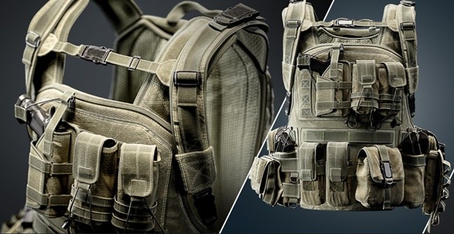 ArtStation – 军用战术背心完整教程-CGart